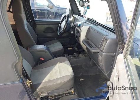 2005 Jeep Wrangler / Tj Unlimited из США, поврежденный, VIN 1J4FA44S15P326053